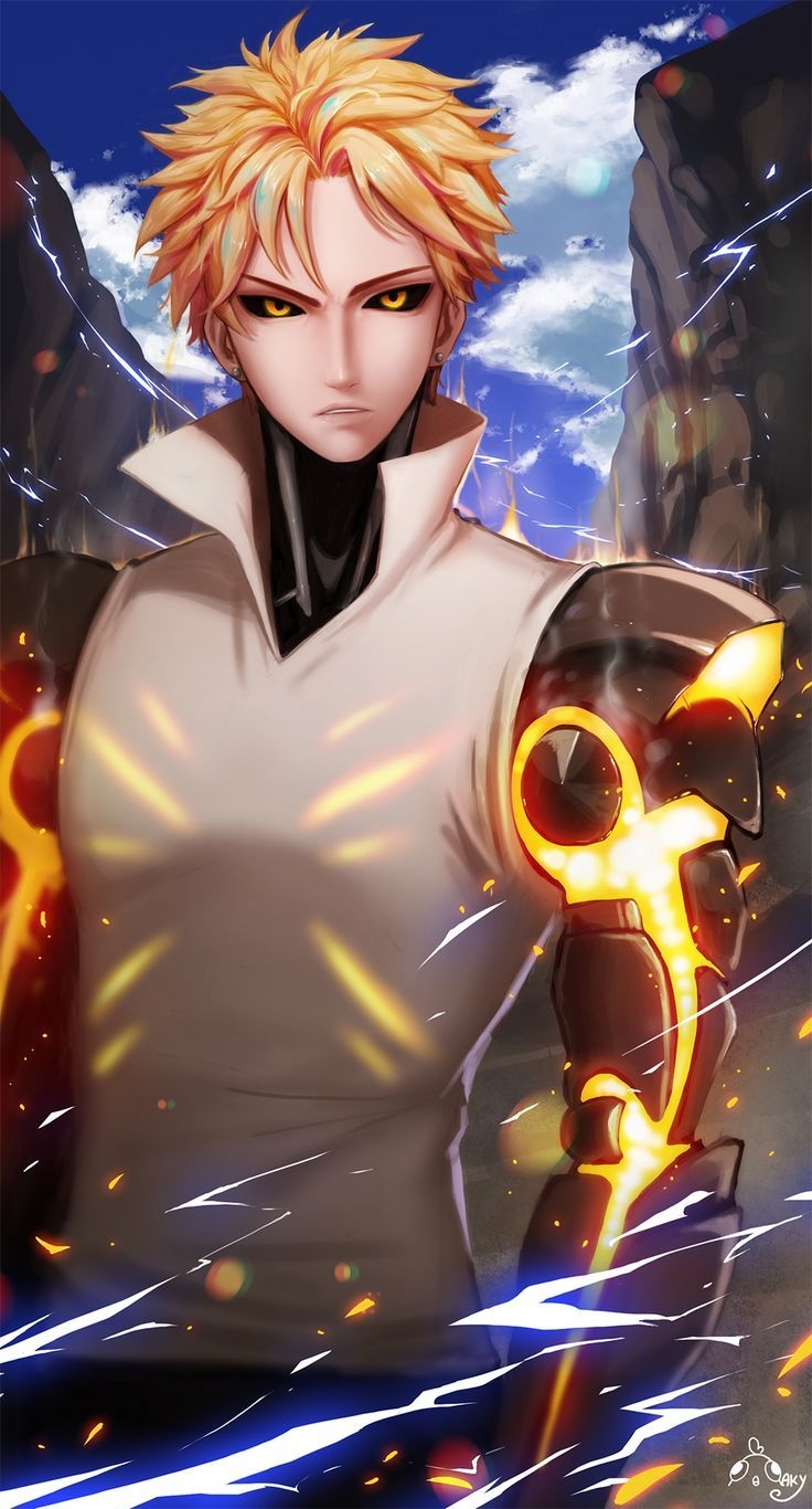 740x1370 One Punch Man Phone Wallpaper, Phone