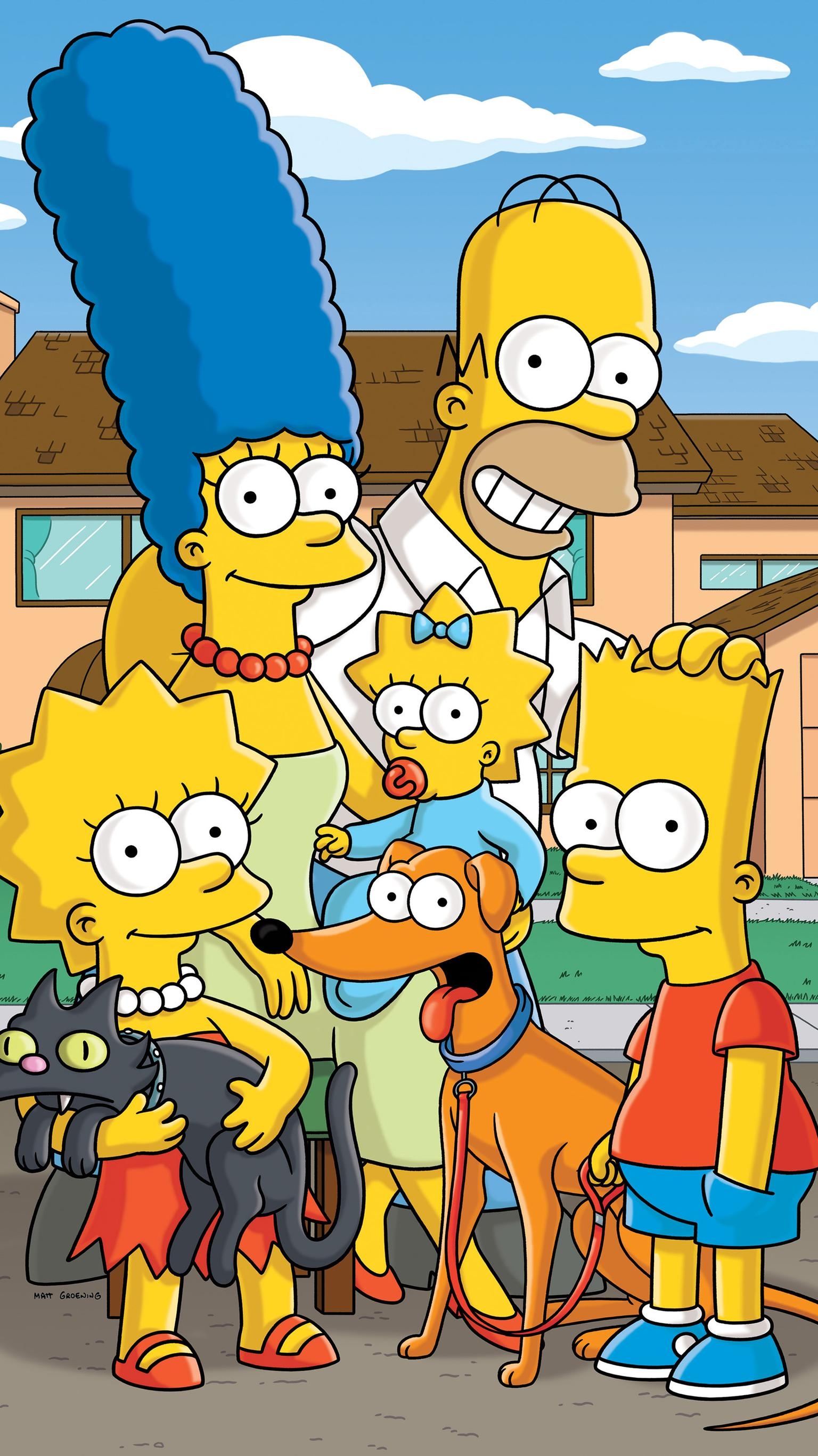 1540x2740 Simpsons Phone Wallpaper Free Simpsons Phone Background, Phone