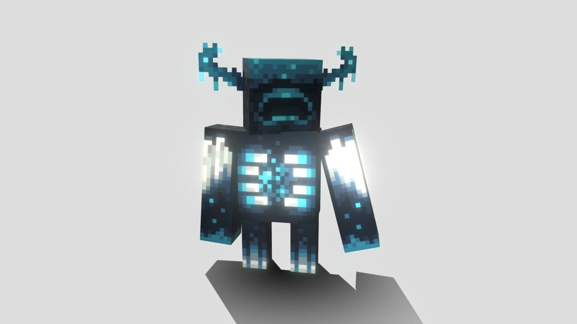 1920x1080 Minecraft Warden Free 3D model by BeckBroEYTube [91b7362], Desktop