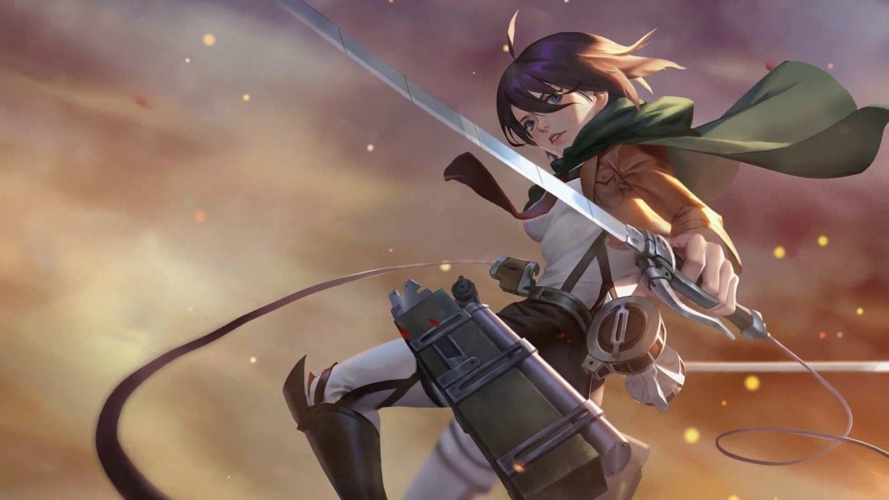 1280x720 Live Wallpaper: Attack on Titan Mikasa Akama. Live wallpaper, Attack on titan, Mikasa, Desktop