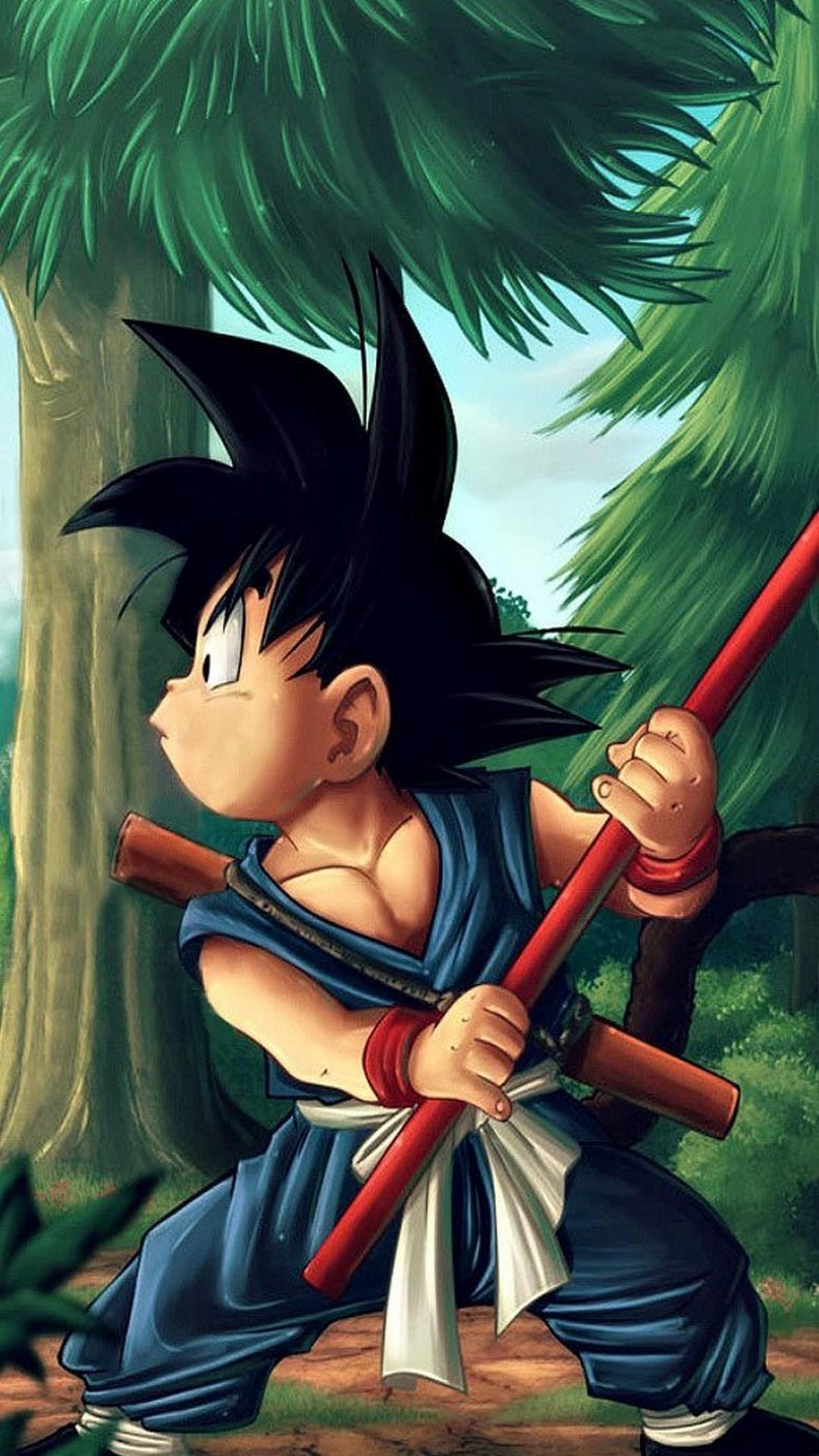 1080x1920 iPhone Wallpaper Kid Goku 3D iPhone Wallpaper, Phone