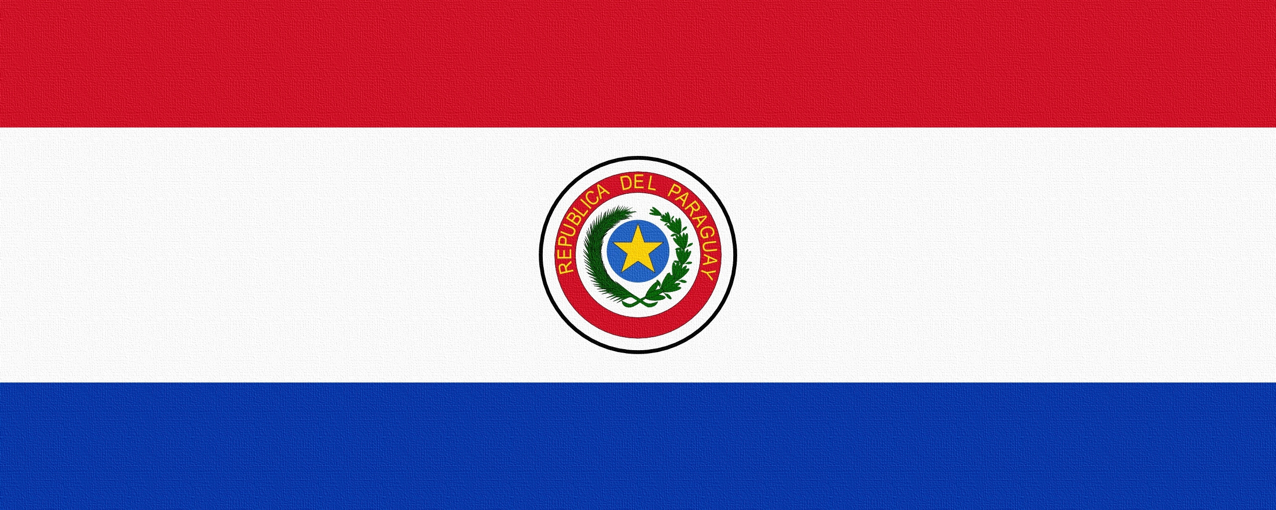 2560x1030 Download wallpaper  paraguay, flag, line ultrawide monitor, Dual Screen