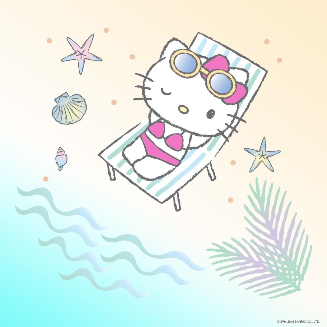 1080x1080 Hello Summer! ☀️. Hello kitty wallpaper, Hello kitty, Hello kitty image, Phone