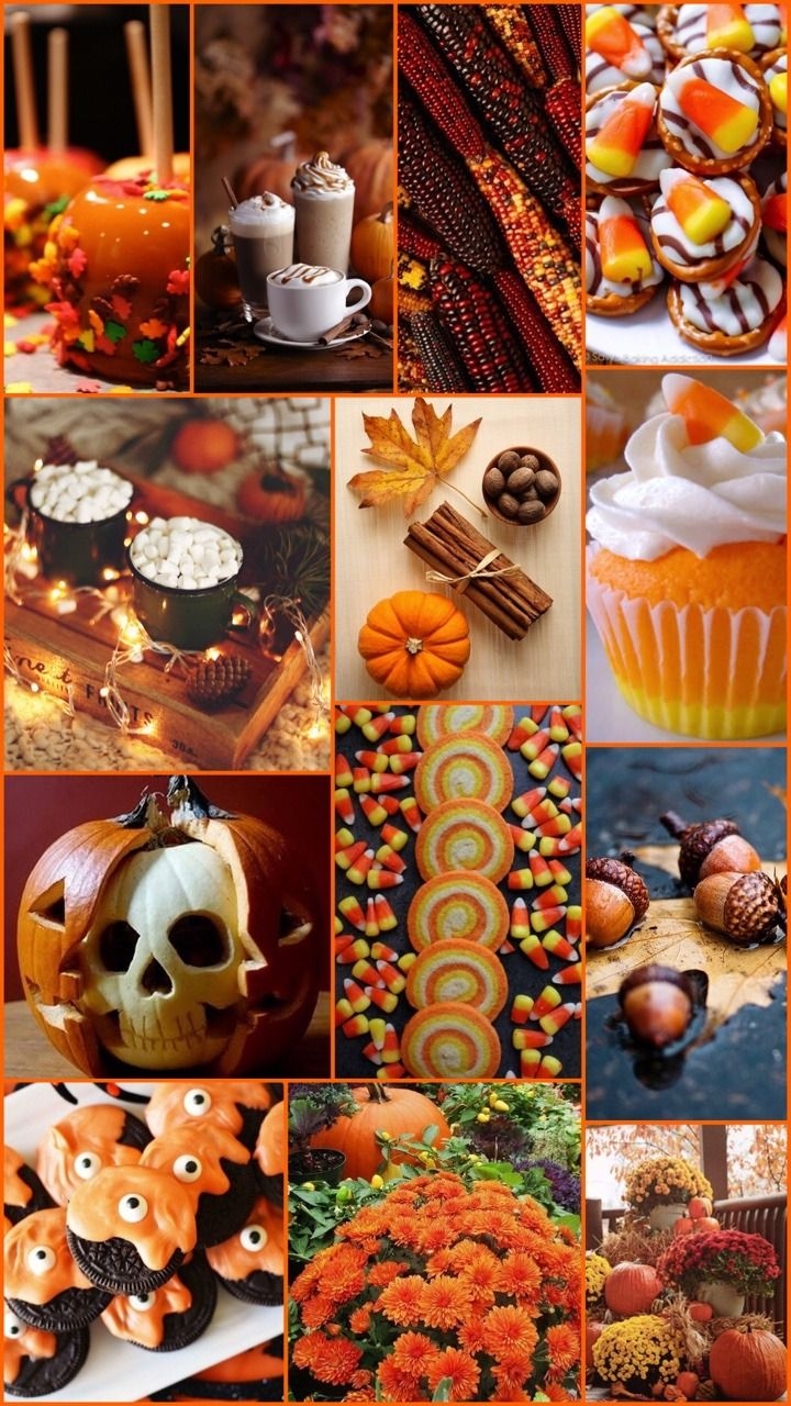 720x1280 fall halloween wallpaper, collage, art, photography, photomontage, graphy, illustration, Phone