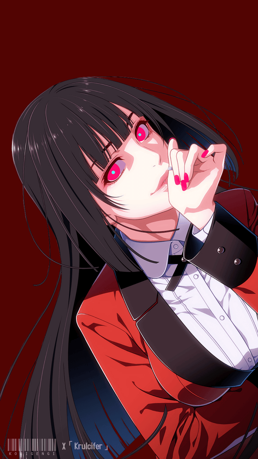 900x1600 Jyabami Yumeko. Yandere. Аниме арт, Аниме, Девушки из аниме, Phone