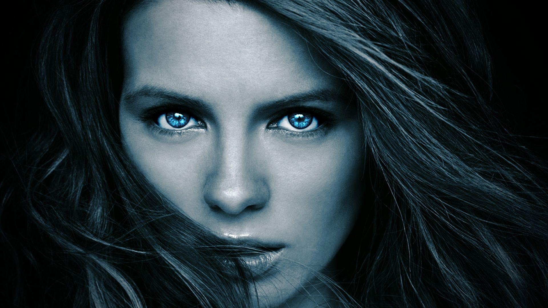 1920x1080 Kate Beckinsale Underworld Eyes HD Wallpaper, Background Image, Desktop