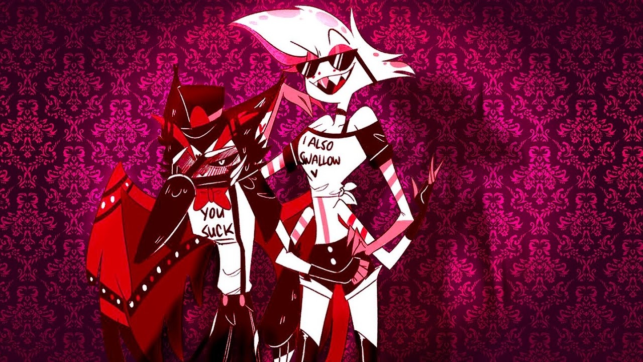 1280x720 ANGEL X HUSK Hazbin Hotel Compilation, Desktop