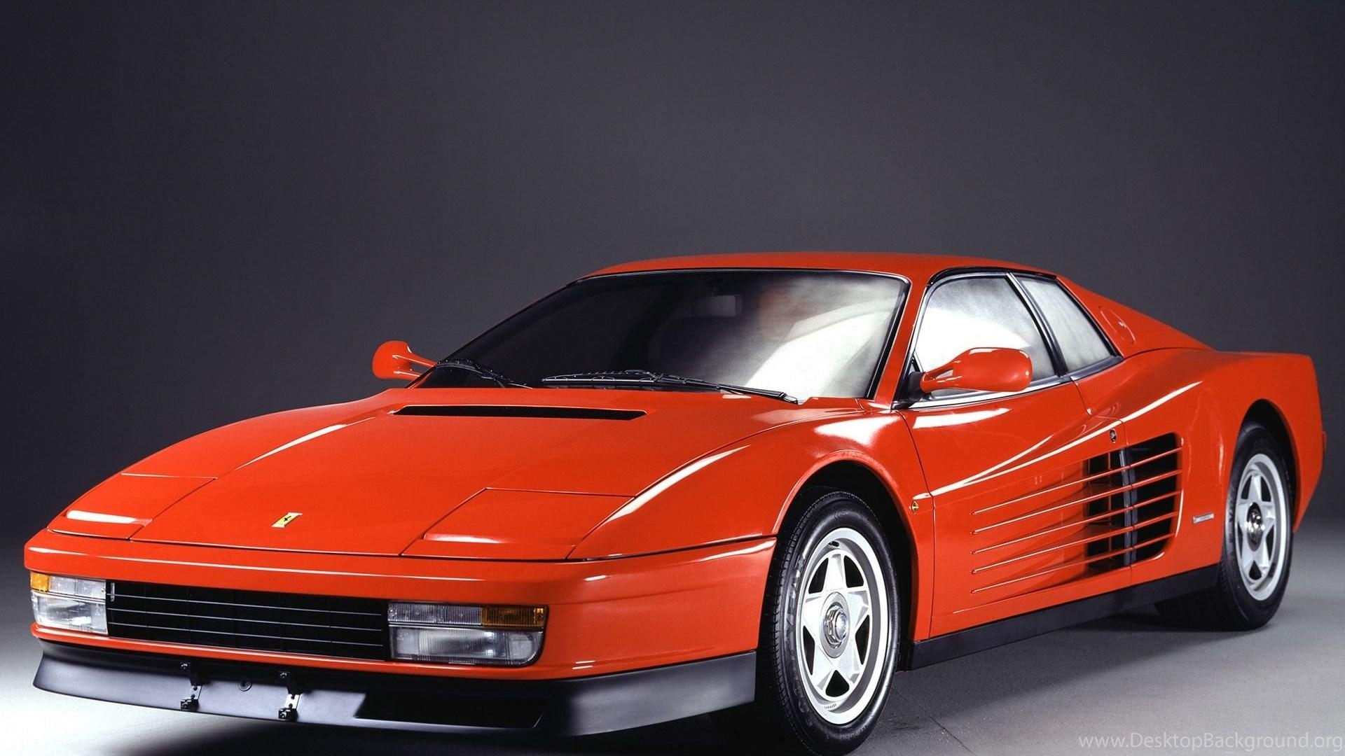 1920x1080 Ferrari Testarossa White Wallpaper Image Desktop Background, Desktop