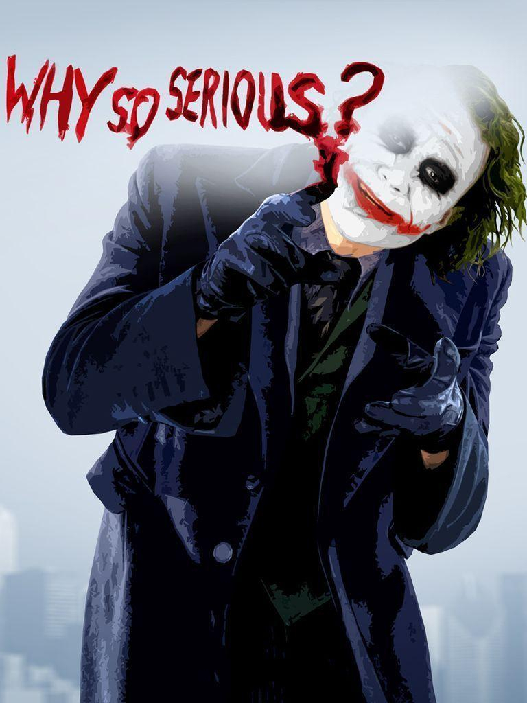 770x1030 Free download Joker Why So Serious Wallpaper Image amp Picture Becuo [1024x1024] for your Desktop, Mobile & Tablet. Explore Joker Why So Serious Wallpaper. Joker Face Wallpaper, Phone