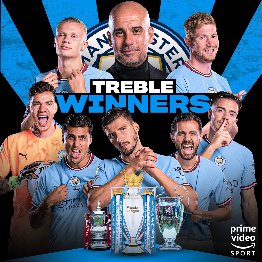 1080x1080 Manchester City UEFA Champions League 2023 Champions, Phone