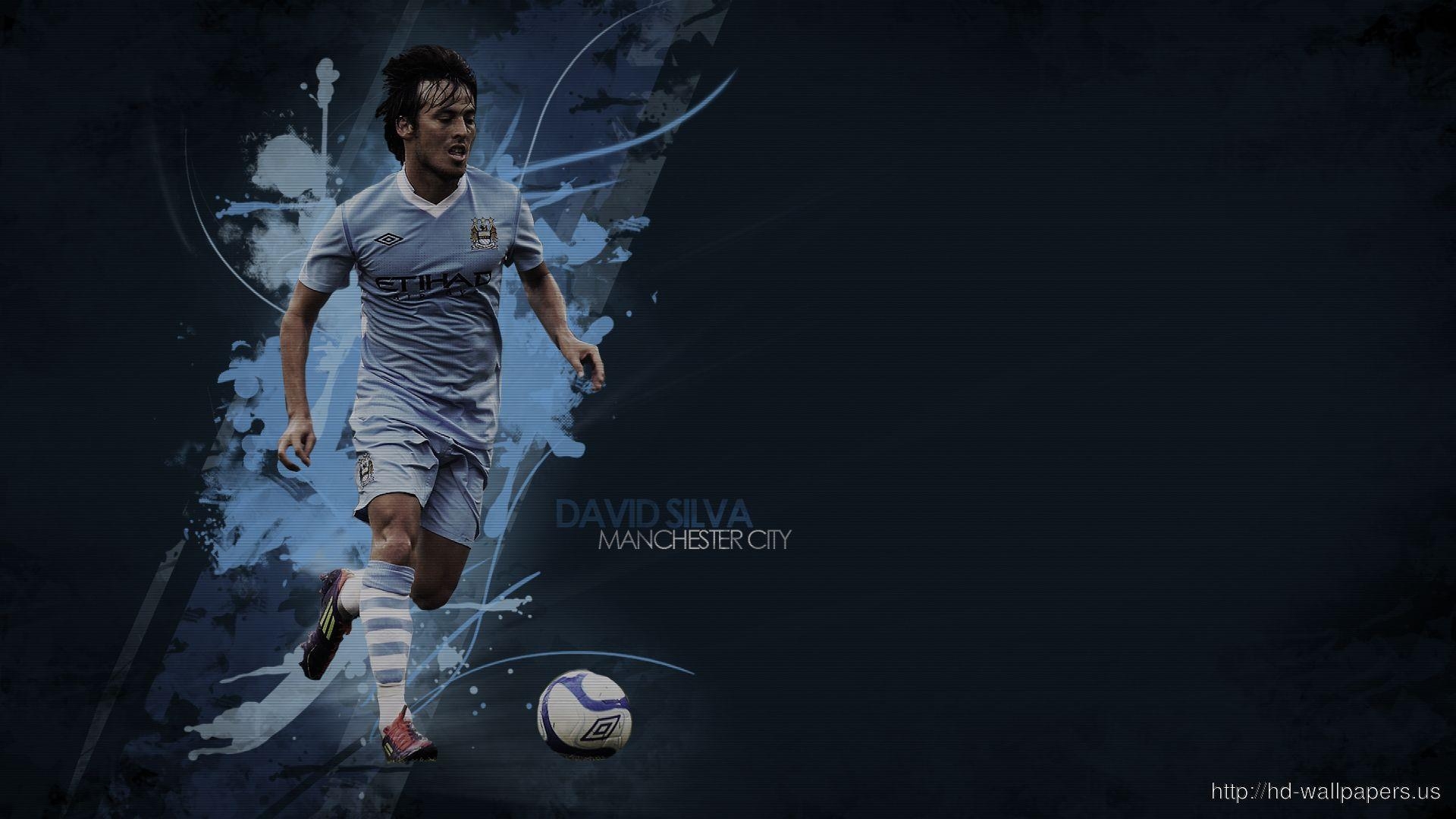 1920x1080 Manchester City David Silva, Desktop