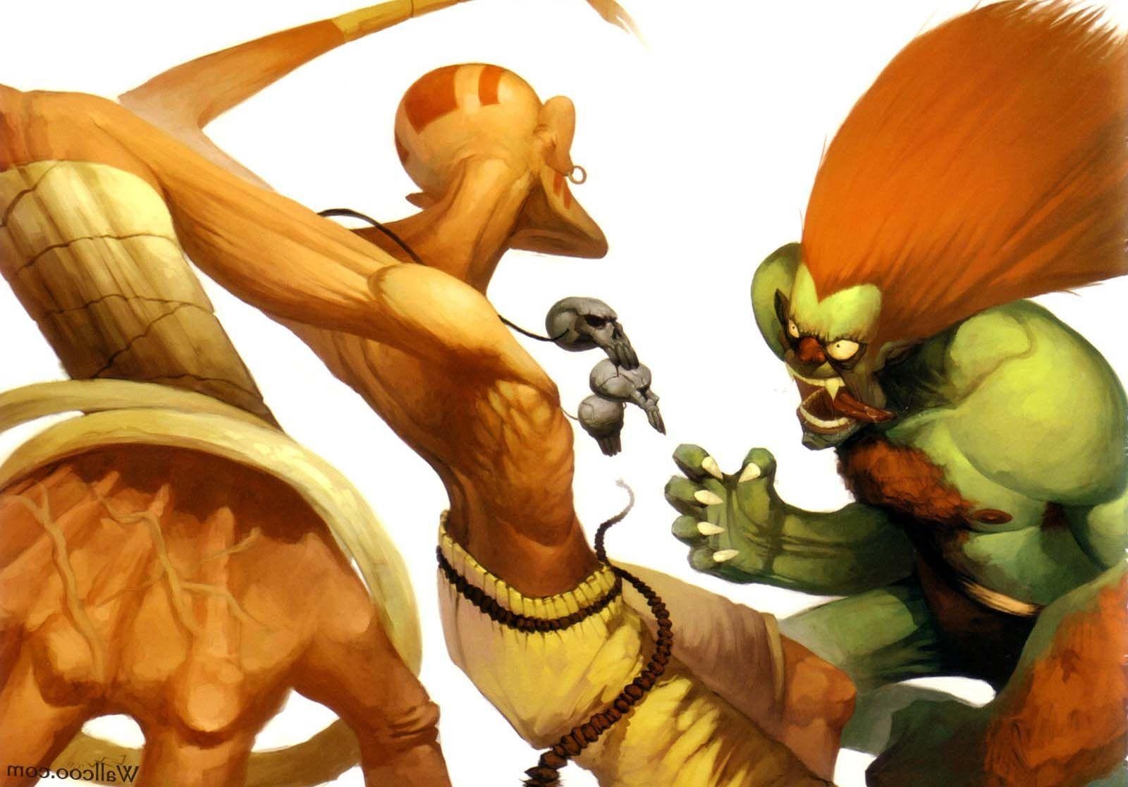 1600x1120 Street Fighter Illustrations Blanka Wallpaper HD / Desktop, Desktop