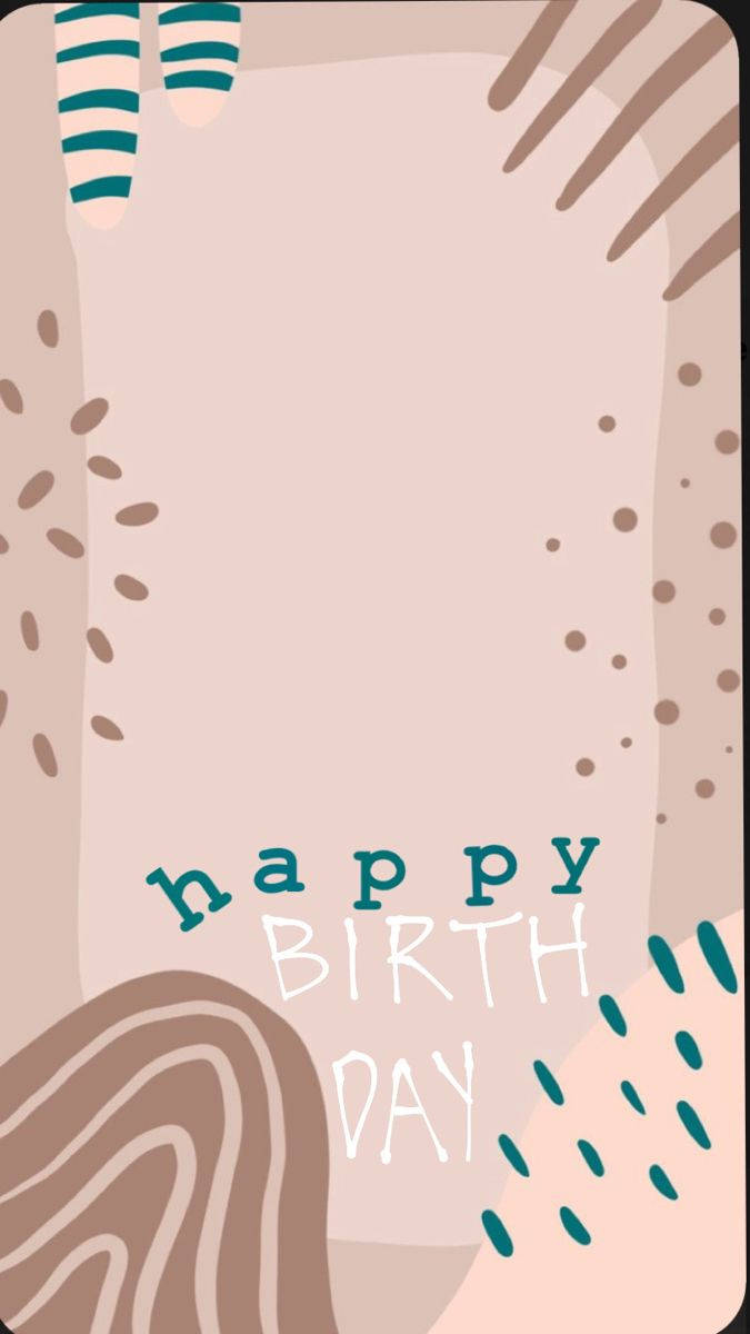 680x1200 Download Cute Aesthetic Happy Birthday Wallpaper, Phone