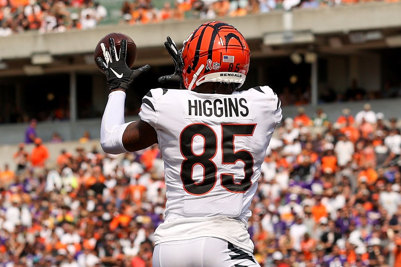 1400x940 Tee Higgins injury news: Bengals WR is out for Week 4, Desktop