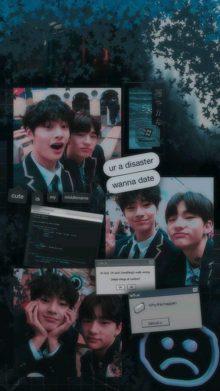 720x1280 Image about black in Stray Kids ☀Wallpaper by Nina HMC♚, Phone