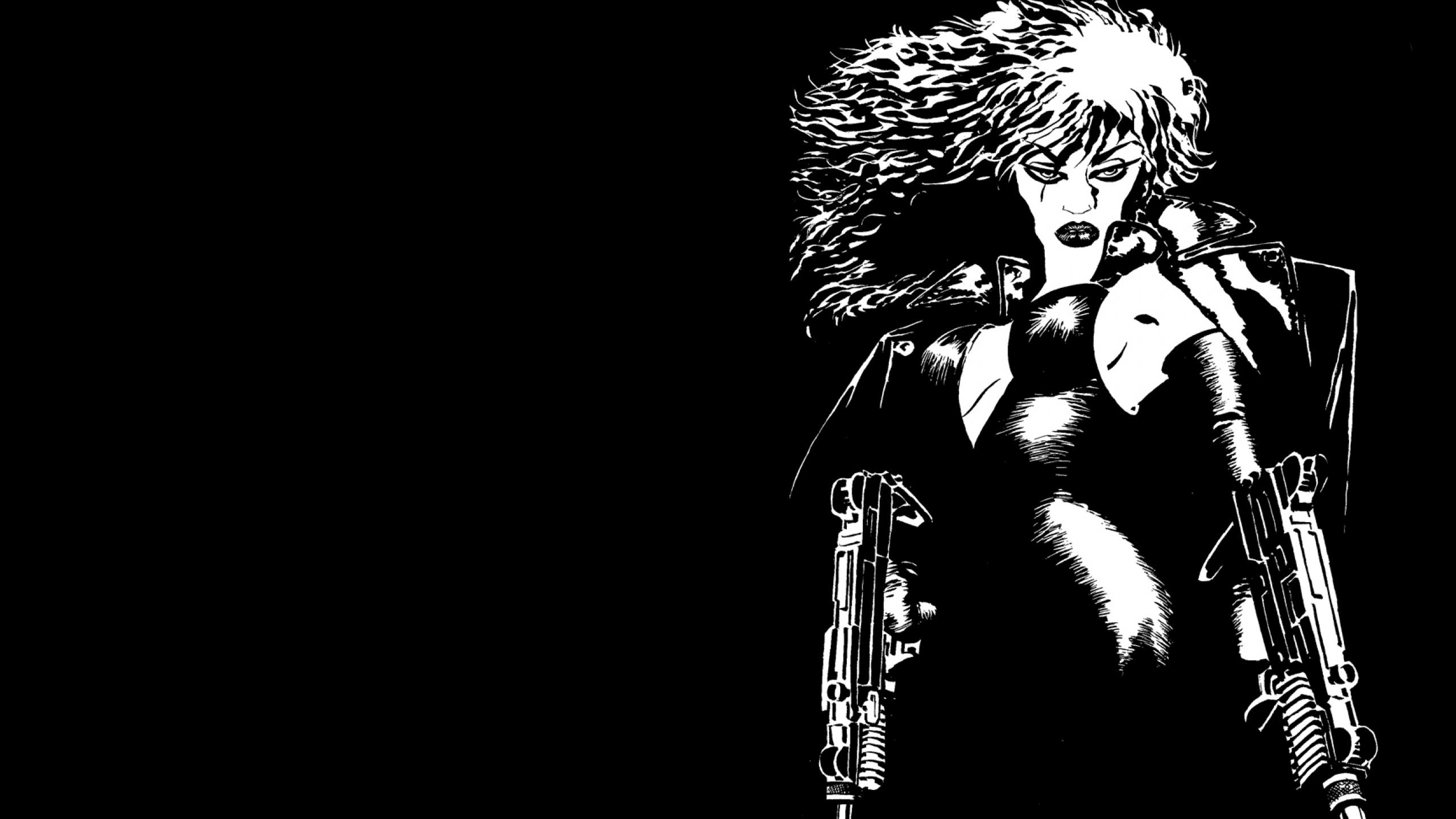 2560x1440 Marv sin city comic wallpaper, Desktop