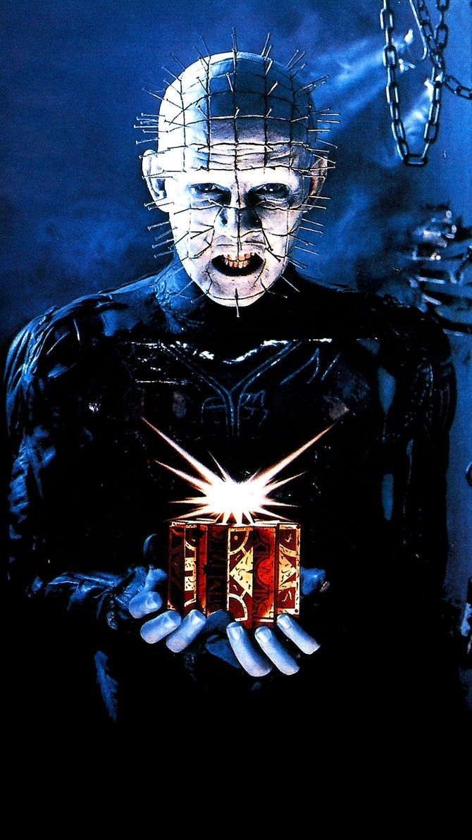 670x1200 Hellraiser (1987) Phone Wallpaper. Moviemania. Horror characters, Classic horror movies, Horror movie icons, Phone