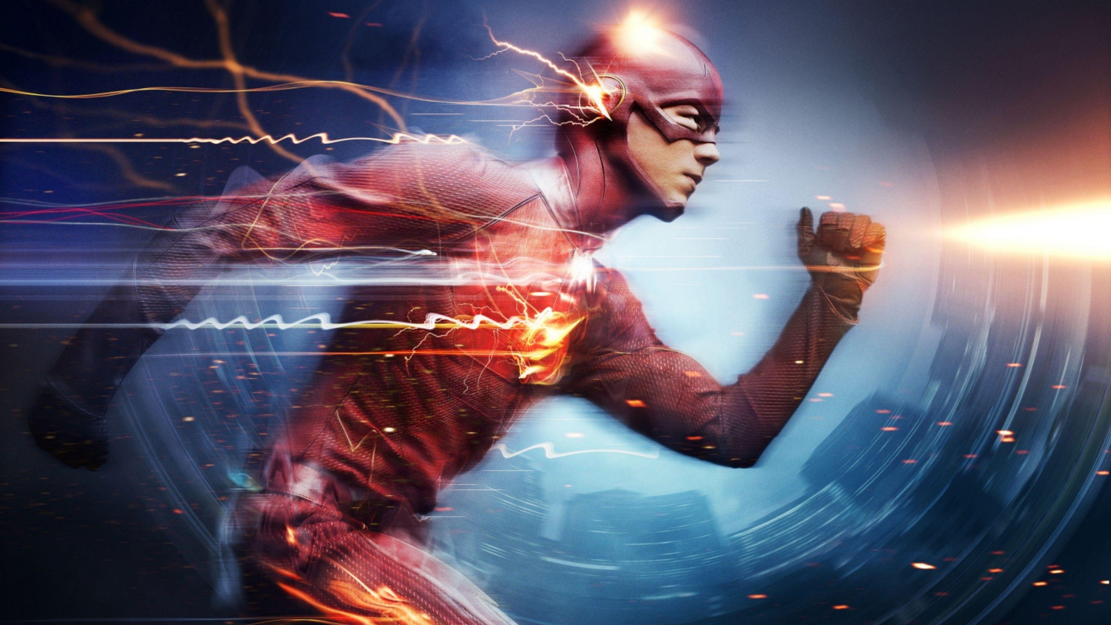 3840x2160 The Flash 4K Wallpaper Free The Flash 4K Background, Desktop