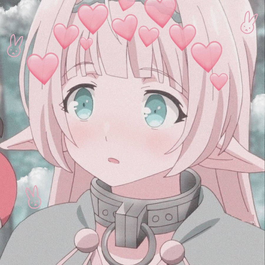 900x900 Download Elf Girl Anime PFP Wallpaper, Phone