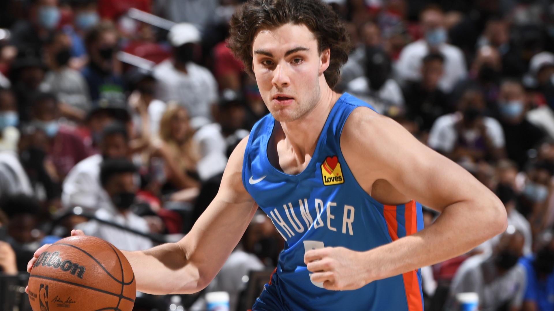 1920x1080 NBA Summer League: Oklahoma City Thunder Guard Josh Giddey 'day To Day' After Suffering Sprained Left Ankle, Desktop