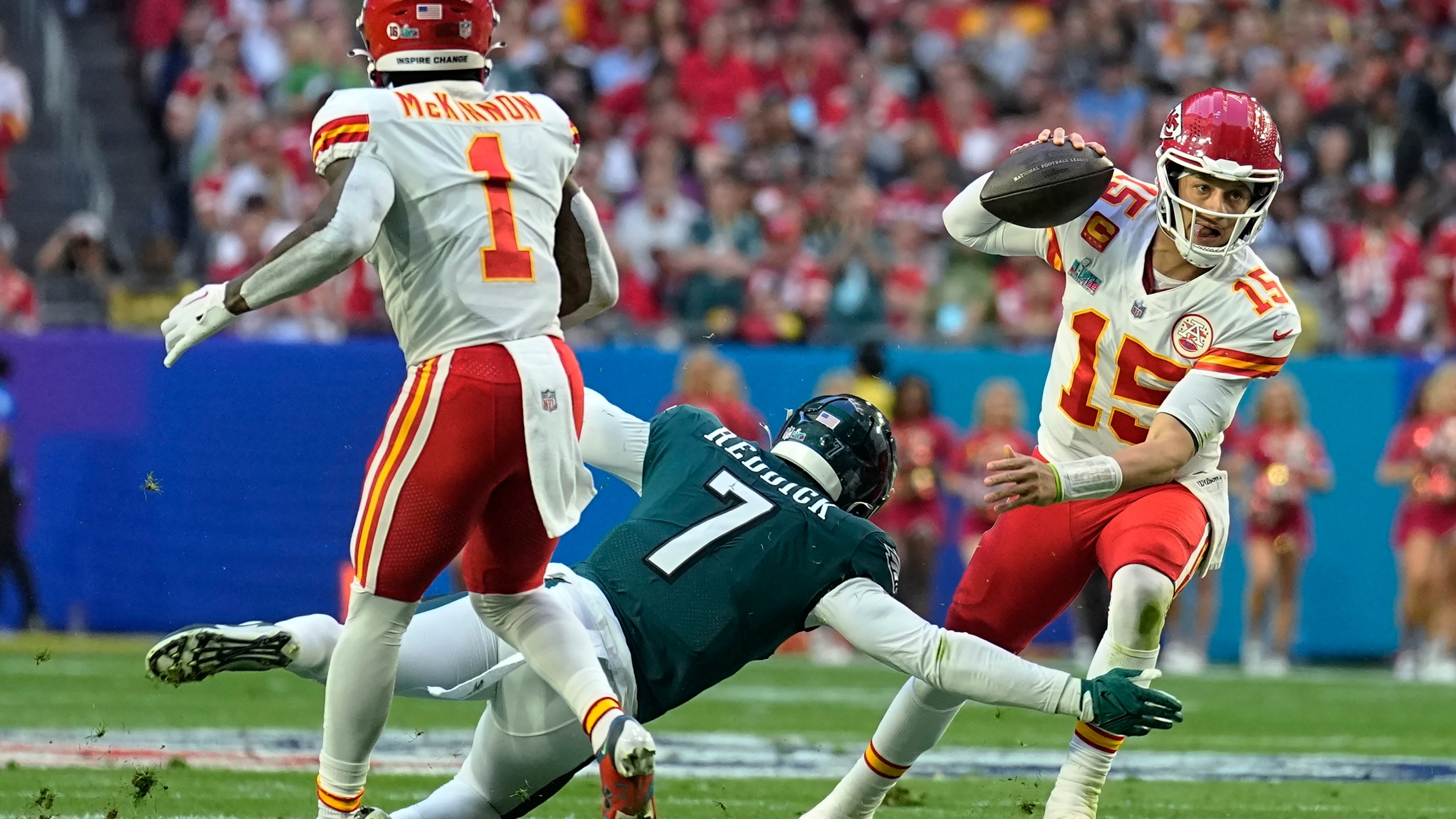 2560x1440 Super Bowl LVII: Chiefs defeat Eagles, Desktop