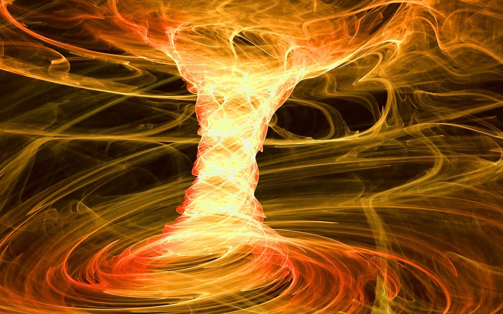 1600x1000 Fire Tornado, Desktop