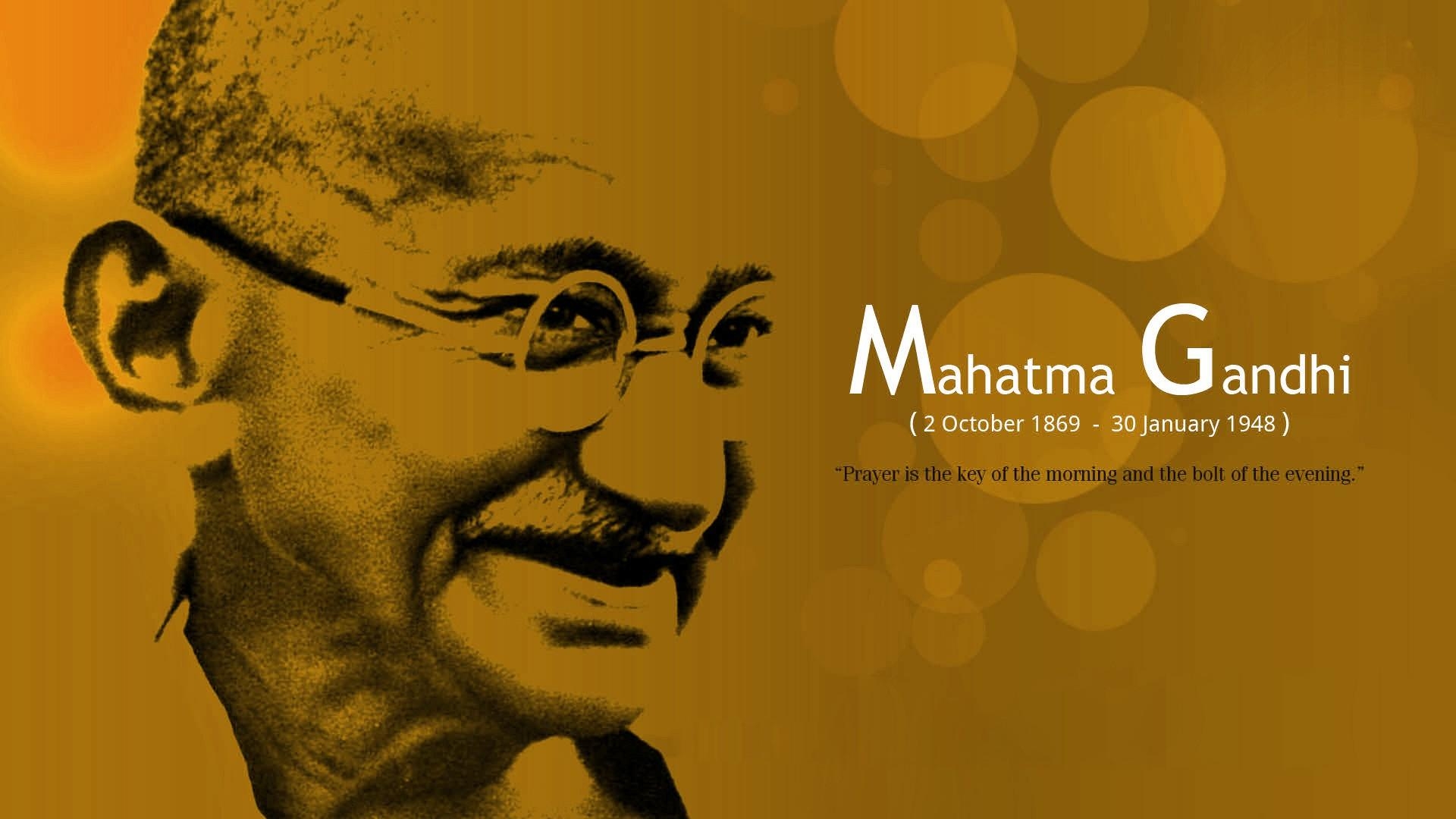 1920x1080 Happy Gandhi Jayanthi Image, Quotes by Father of Nation [Mohandas Karamchand Gandhi], Desktop