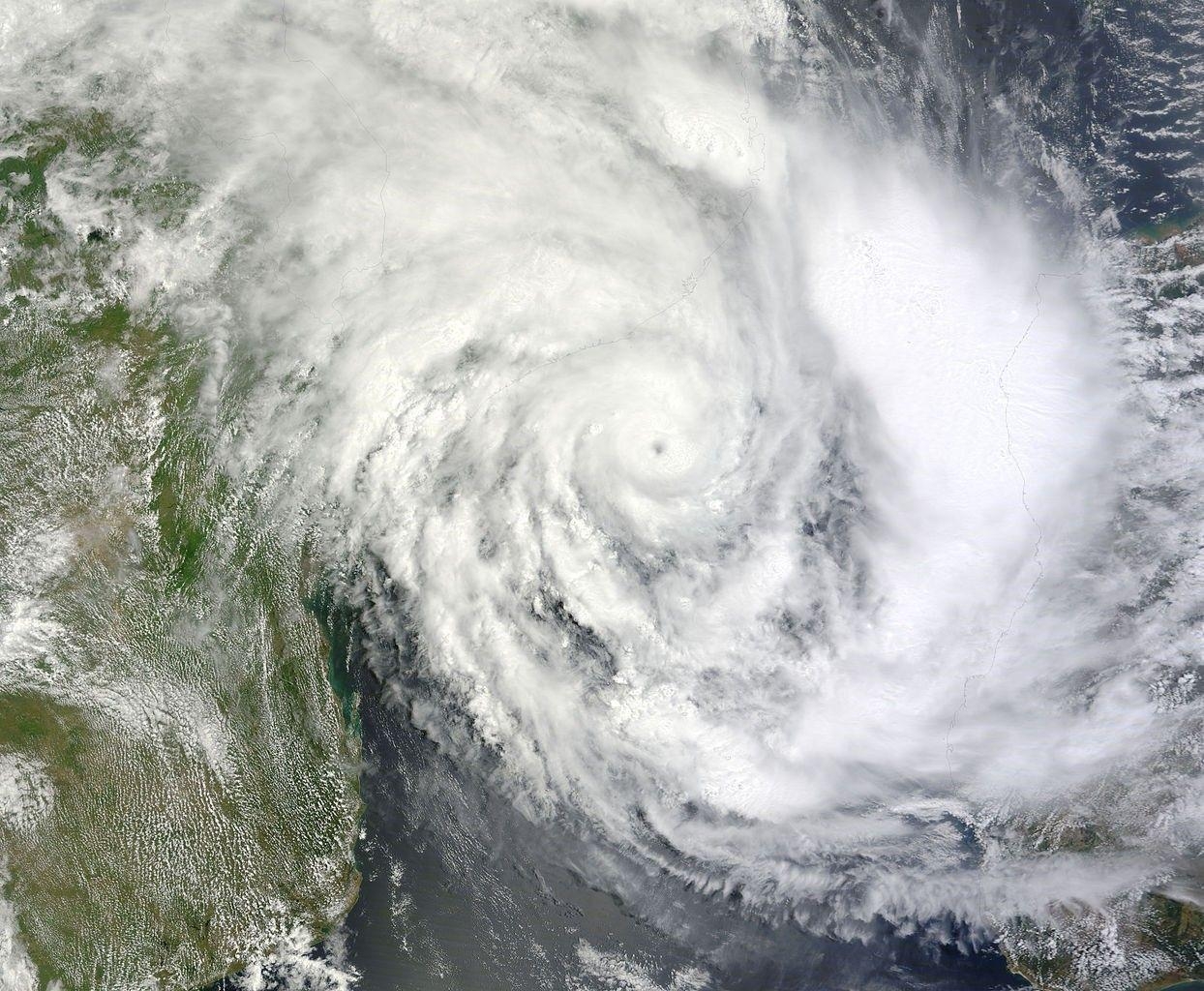 1250x1030 Nature: Tropical Cyclone Funso Mozambique Malawi Force Image, Desktop