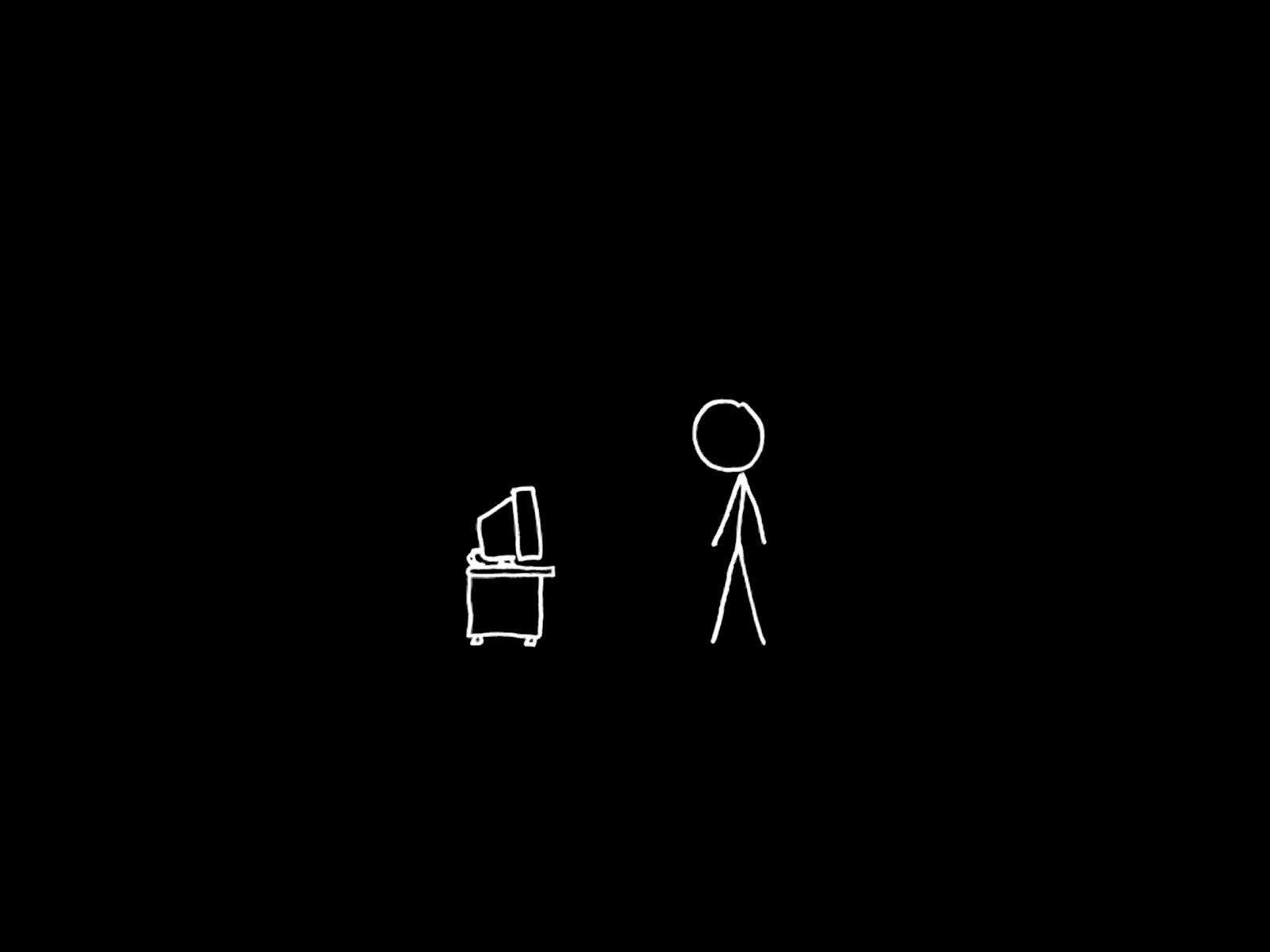 1600x1200 HD Black And White Wallpaper For Download, Desktop