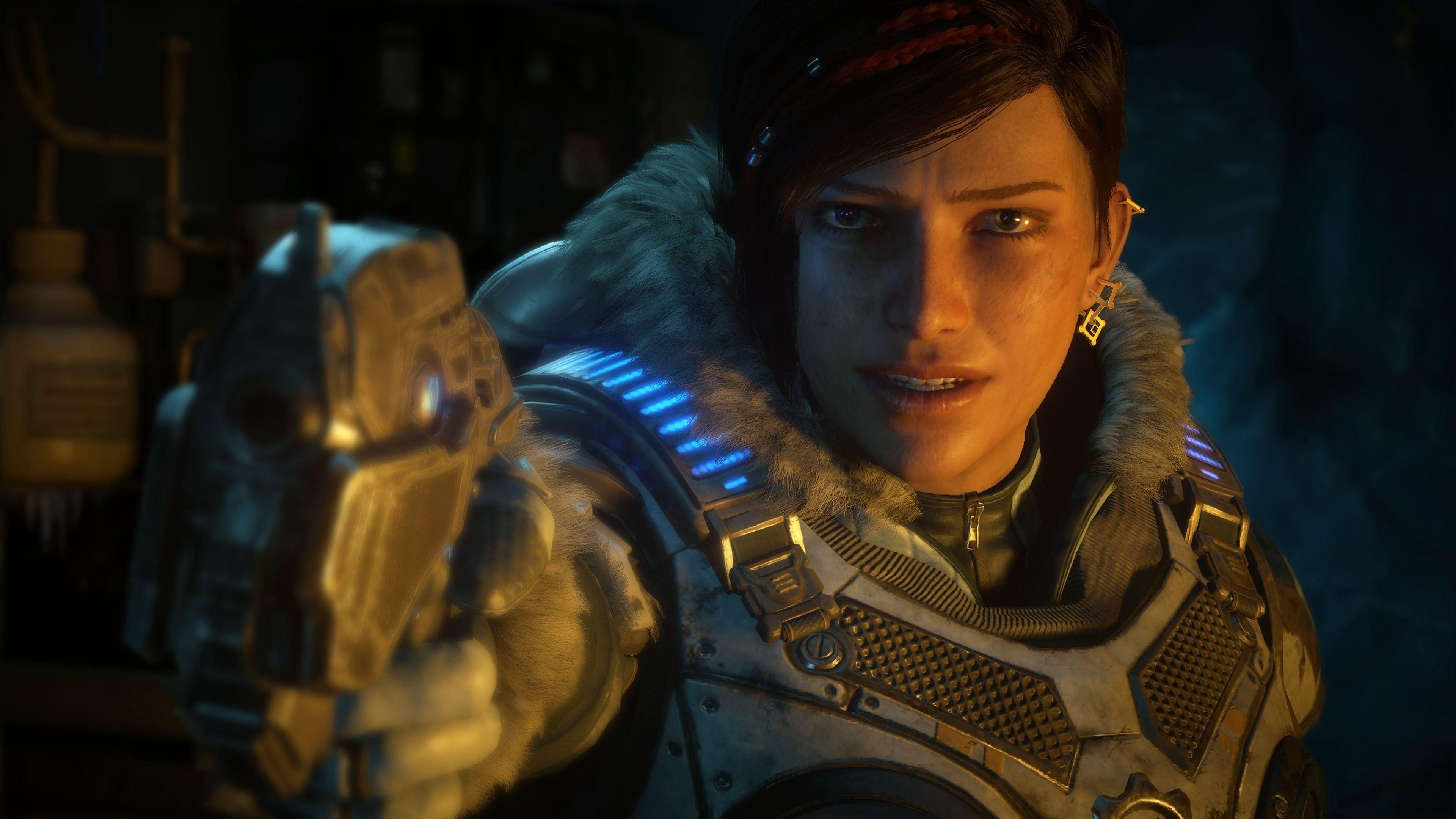 3840x2160 Wallpaper Gears of War E3 screenshot, 4K, Games, Desktop