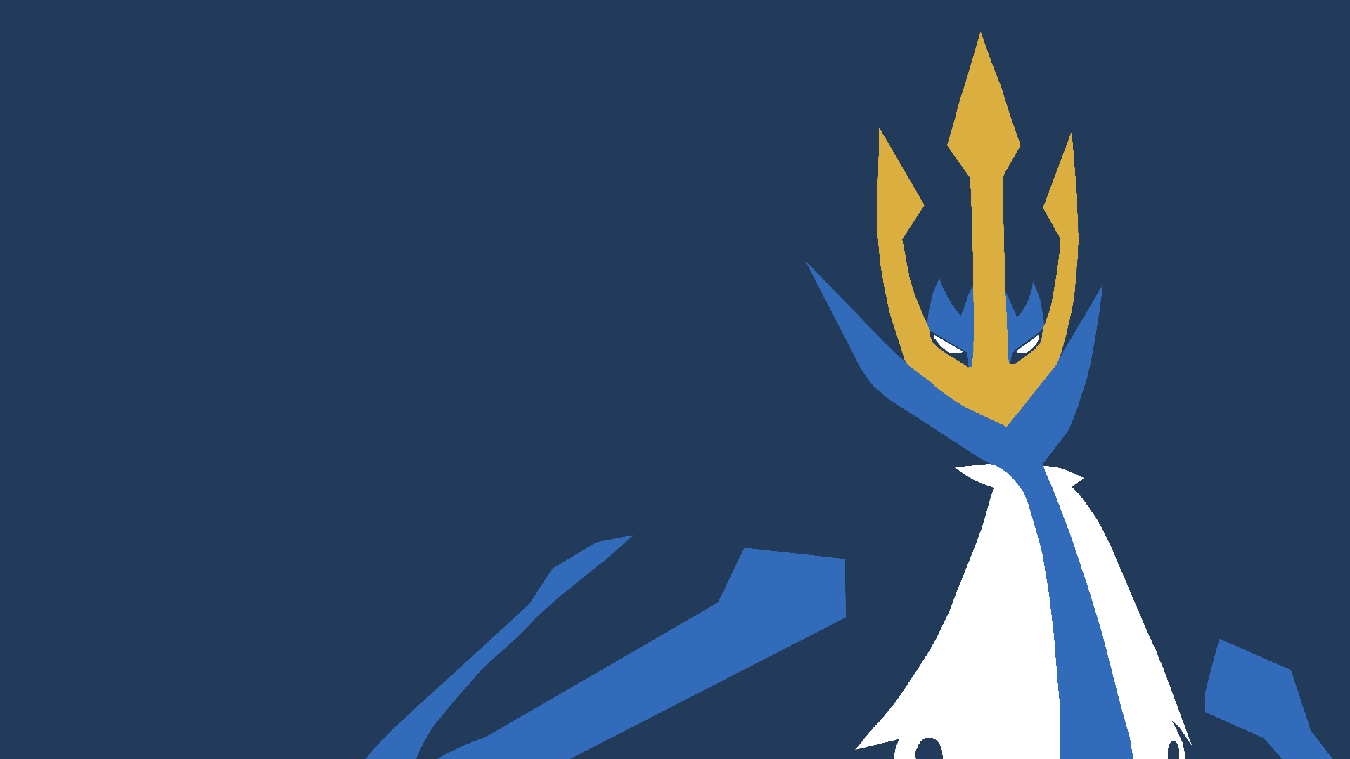 1920x1080 My (Improved) Minimalist Empoleon, Desktop