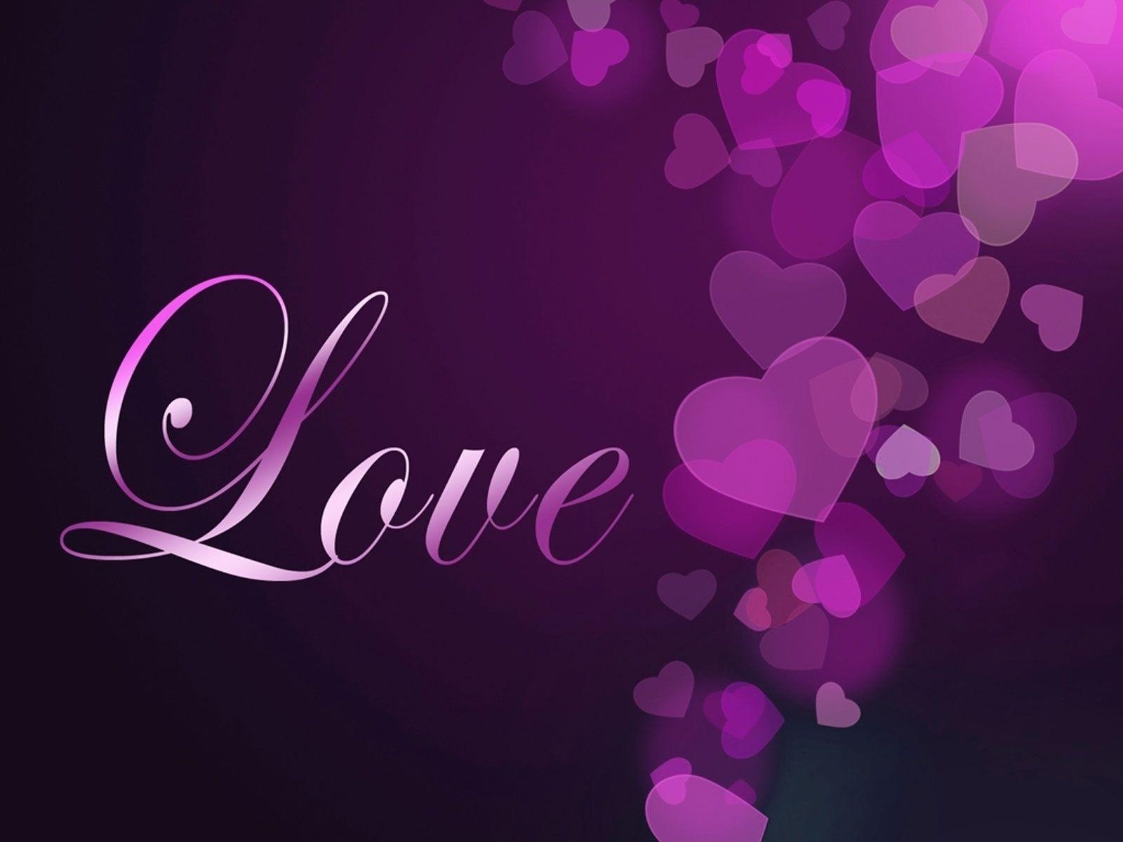 1600x1200 purple love wallpaper, Desktop