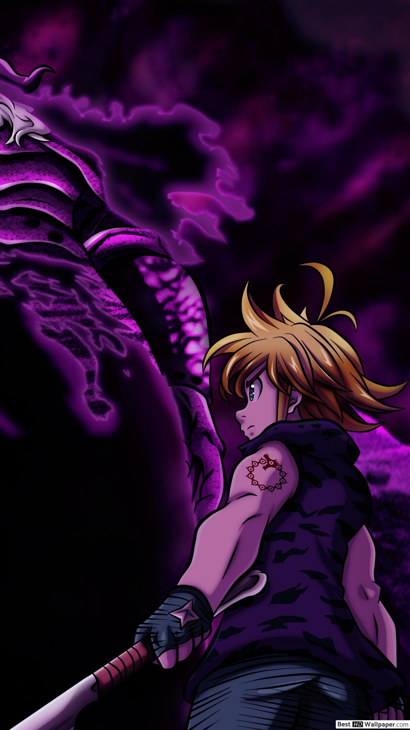 1440x2560 The Seven Deadly Sins Vs Demon King HD wallpaper download, Phone