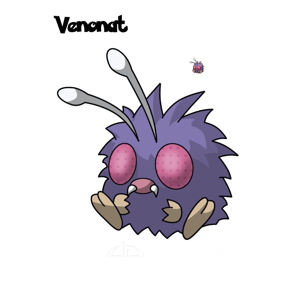 1000x1000 Venonat Wallpaper, PC Venonat Wallpaper Most Beautiful Image Of, Phone