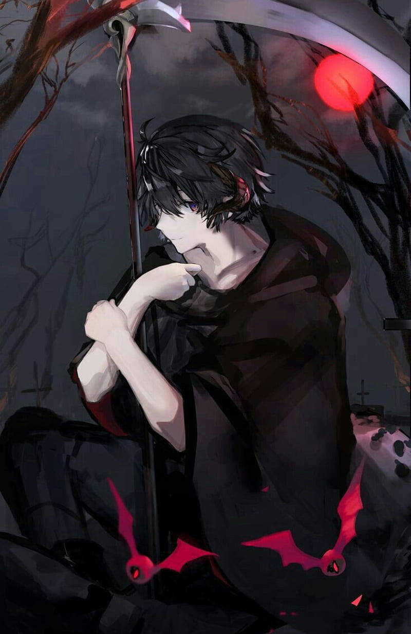 800x1240 Download Evil Boy Edgy Anime Pfp Wallpaper, Phone