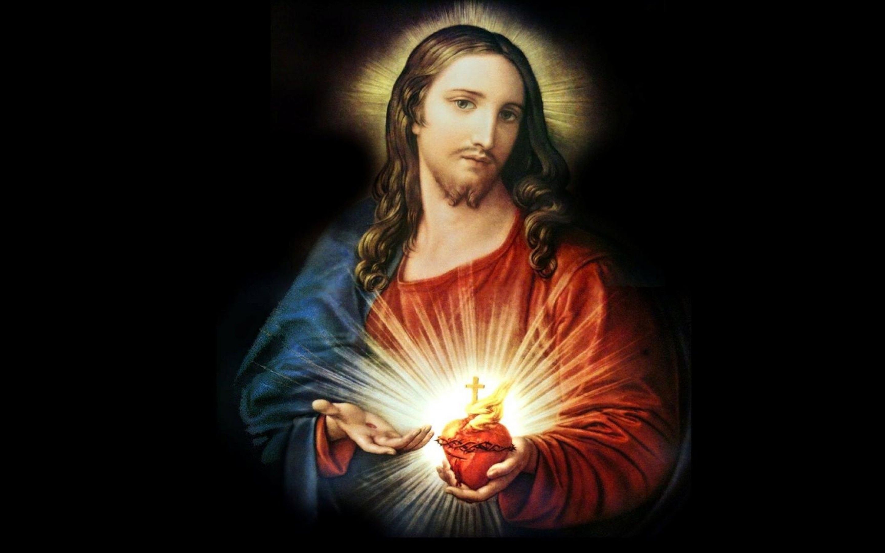 2880x1800 Sacred Heart Of Jesus wallpaper, Desktop