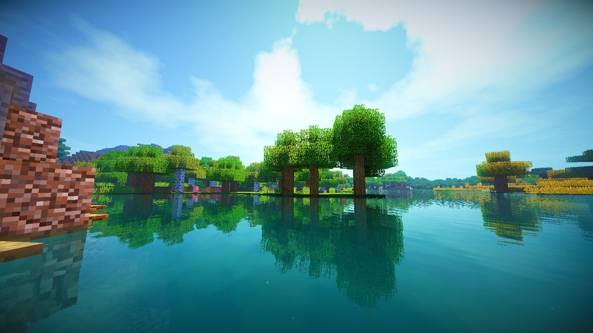 1920x1080 Minecraft Shaders Wallpaper Free Minecraft Shaders, Desktop