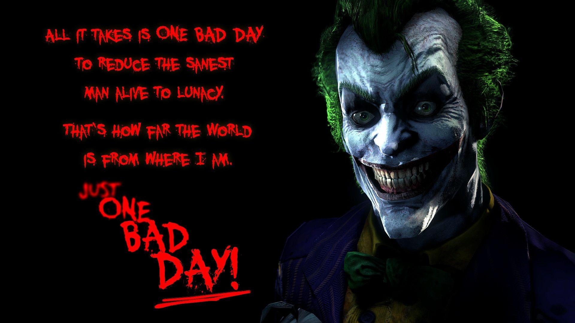 1920x1080 Joker Quotes Wallpaper, Desktop