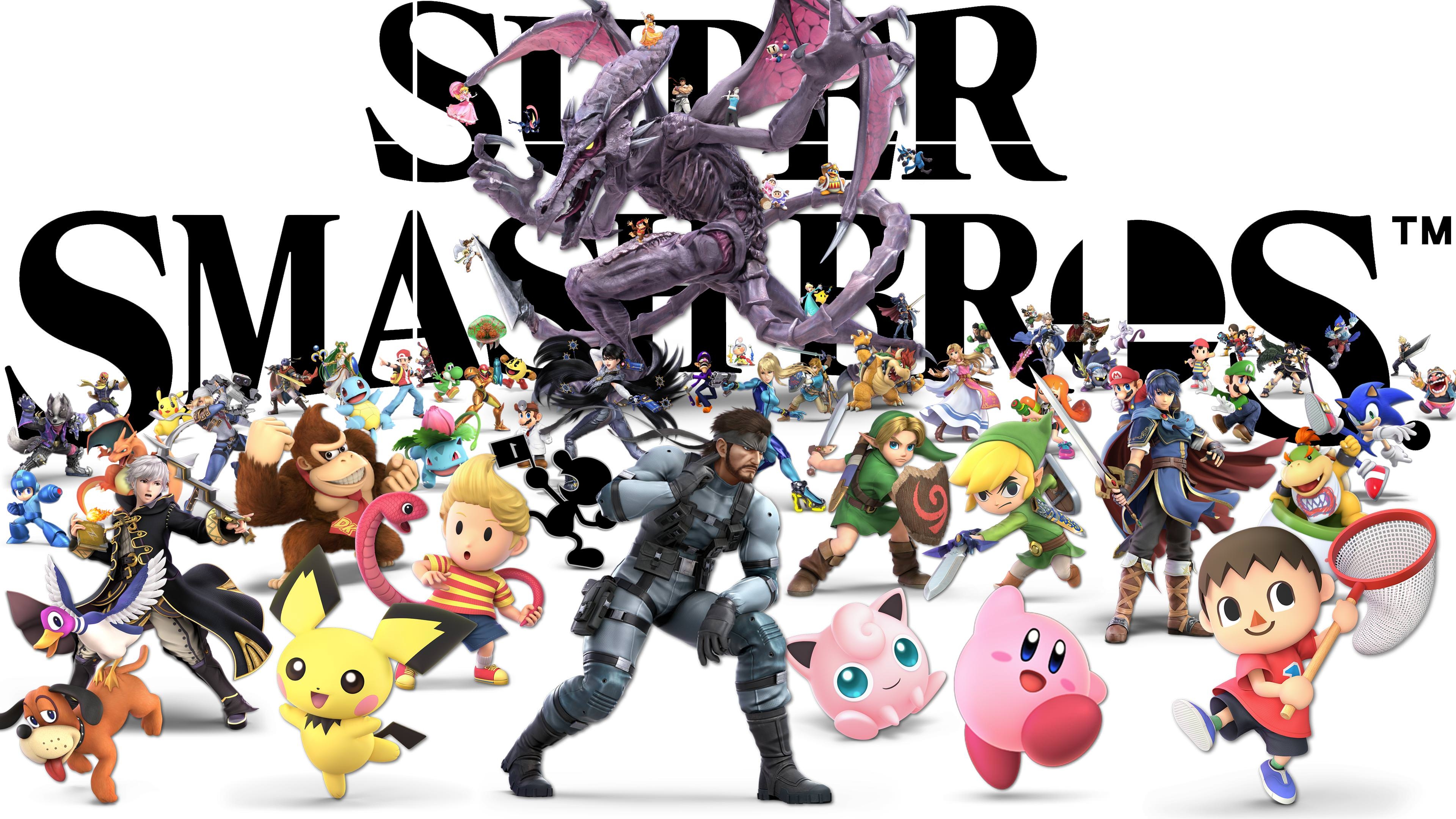 3840x2160 I created a Super Smash Bros. Ultimate wallpaper with all of the characters :) (updated), Desktop