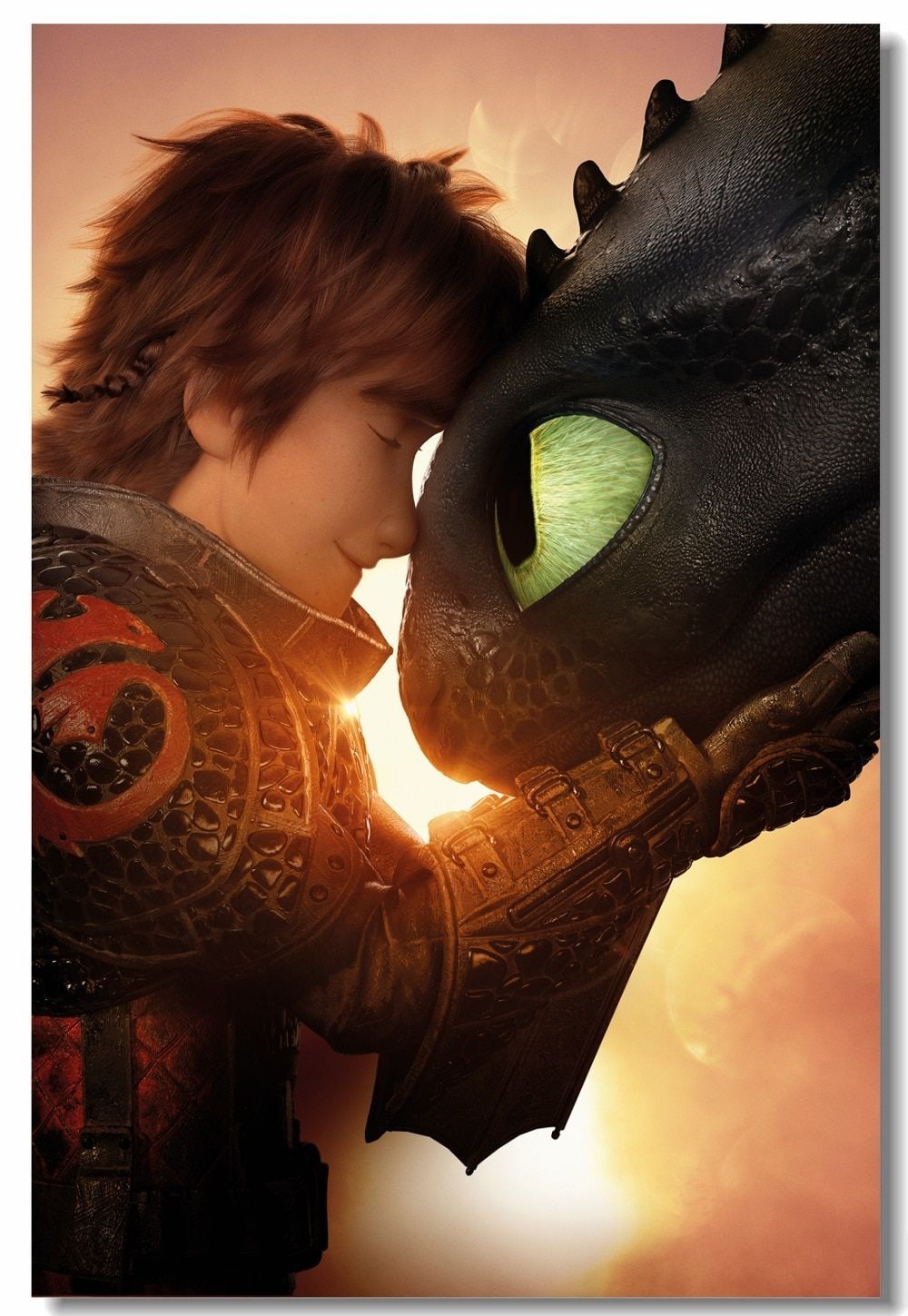 1000x1450 Custom Canvas Wall Paintings How To Train Your Dragon 3 Poster, Phone