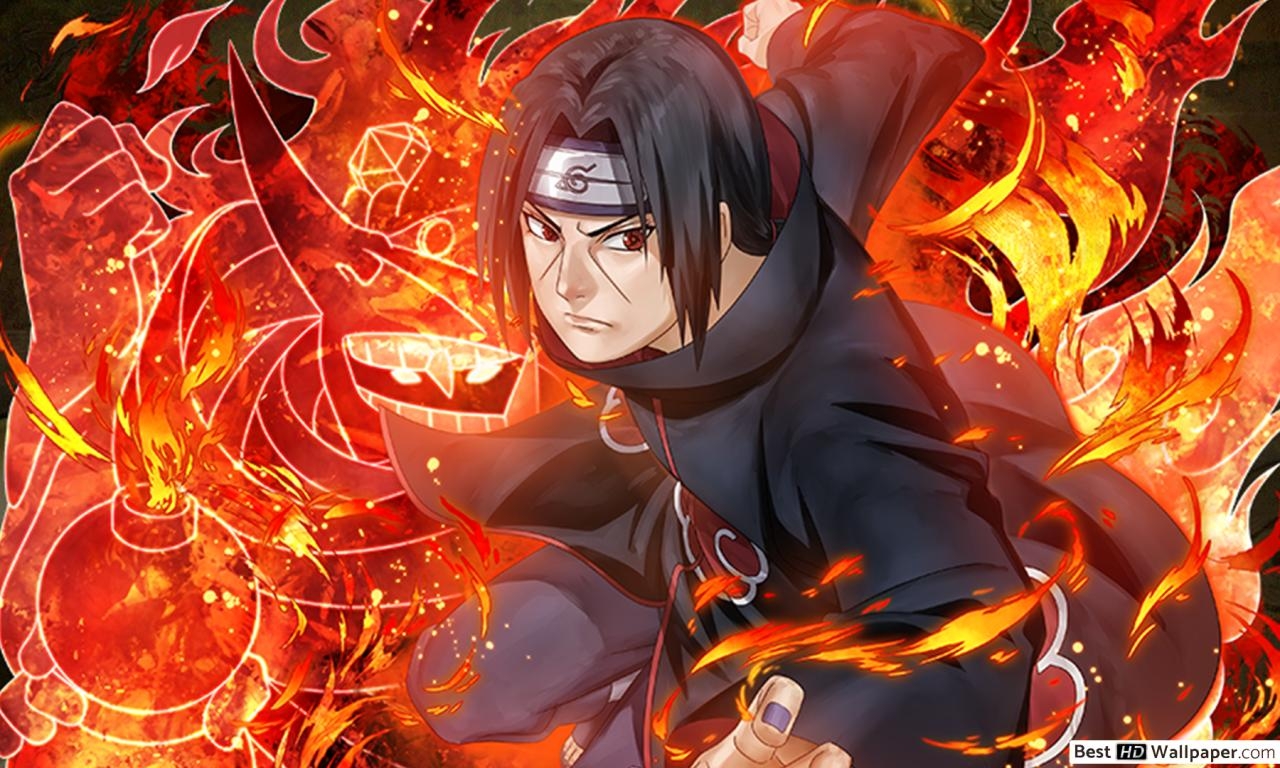 1280x770 Itachi Uchiha from Naruto Shippuden for Desktop HD wallpaper download, Desktop