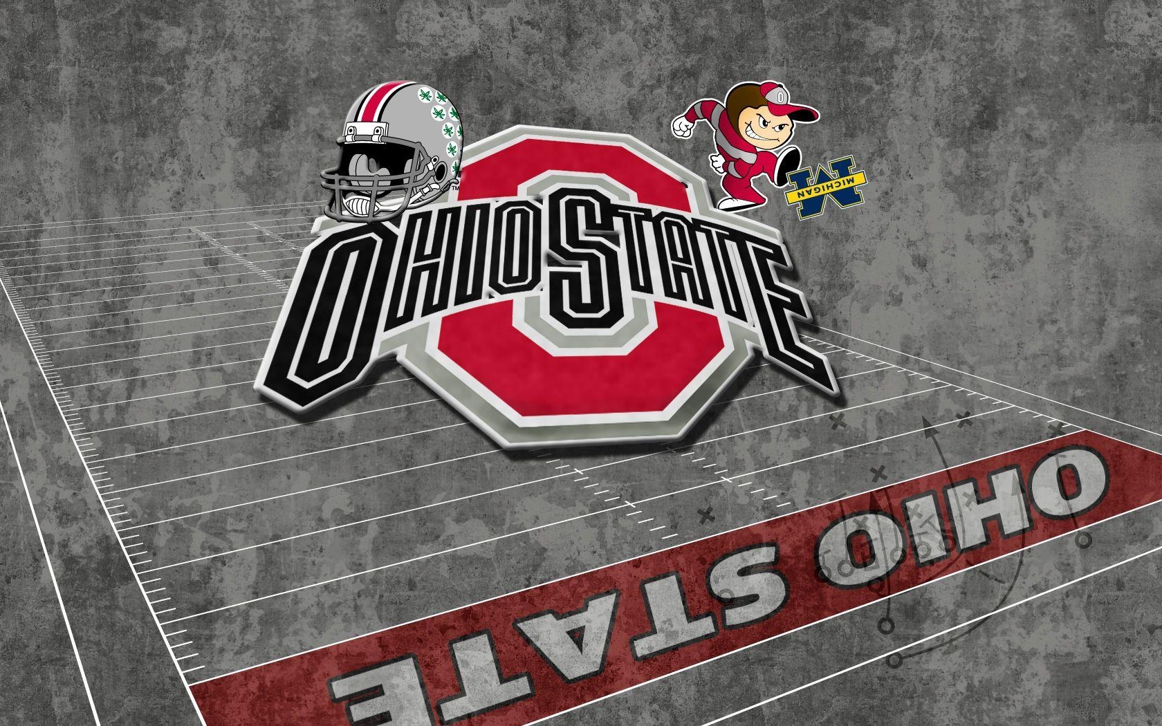 1680x1050 Celebrate The Game With Ohio State & Michigan Wallpaper, Desktop