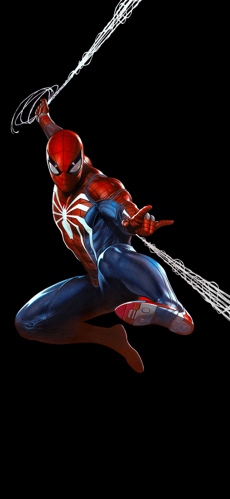 740x1600 Spider Man [iPhone X] Saving Battery For Amoled Display, Phone