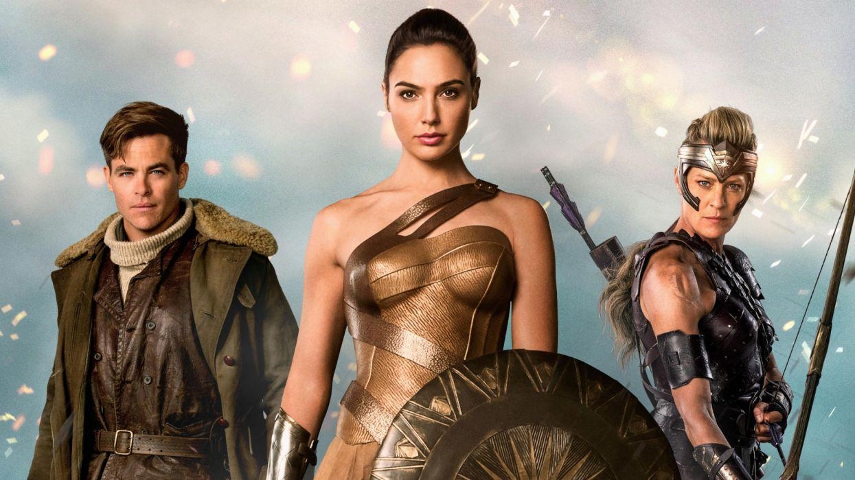 1250x700 Chris Pine Diana of Themyscira Gal Gadot General Antiope Robin, Desktop