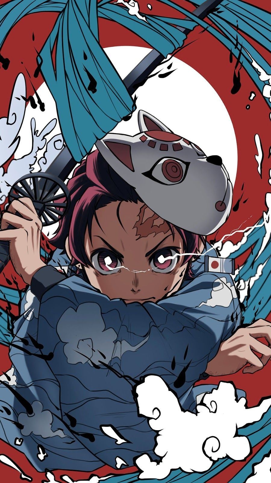 900x1600 Aesthetic Demon Slayer Wallpaper iPhone HD, Phone