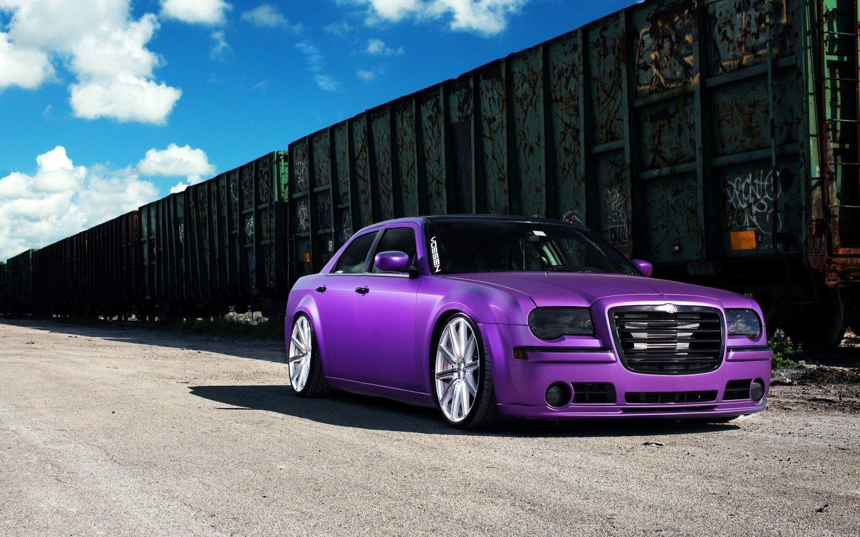 1680x1050 Chrysler Purple Car HD Wallpaper Expensive Cars, HD Wallpaper, Desktop