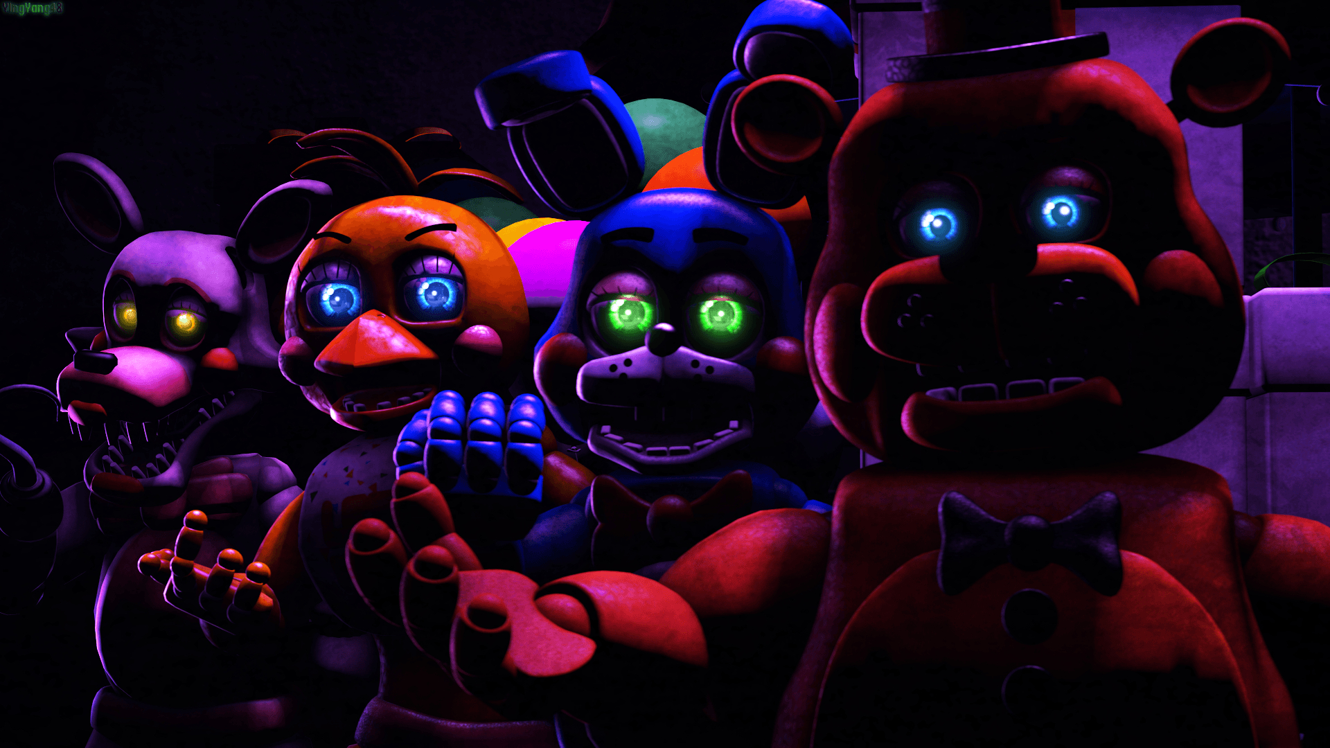 1920x1080 Five Nights At Freddy's 2 HD Wallpaper. Background Image, Desktop