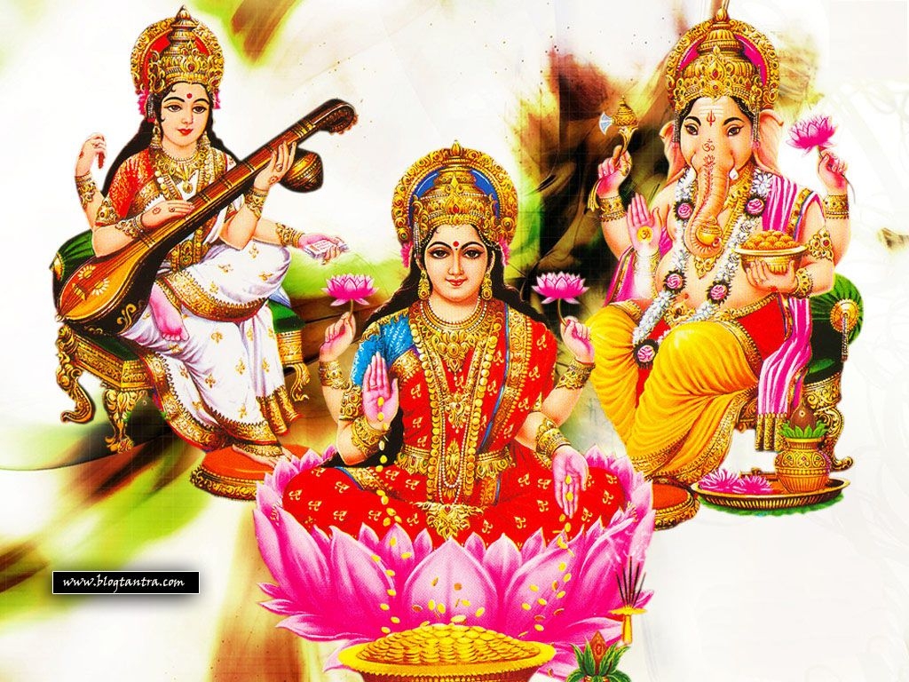 1030x770 Love Quotes Image: Laxmi GaneshaWallpaper , Ganesha Luxmi Wallpaper Goddess Wealth, Desktop