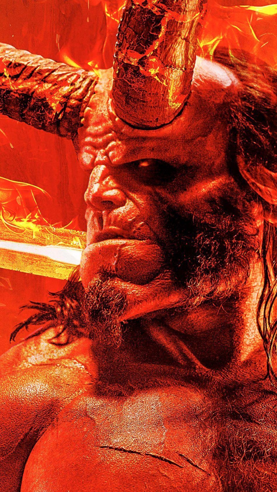 950x1690 Download Hellboy 2019 Free Pure 4K Ultra HD Mobile Wallpaper, Phone