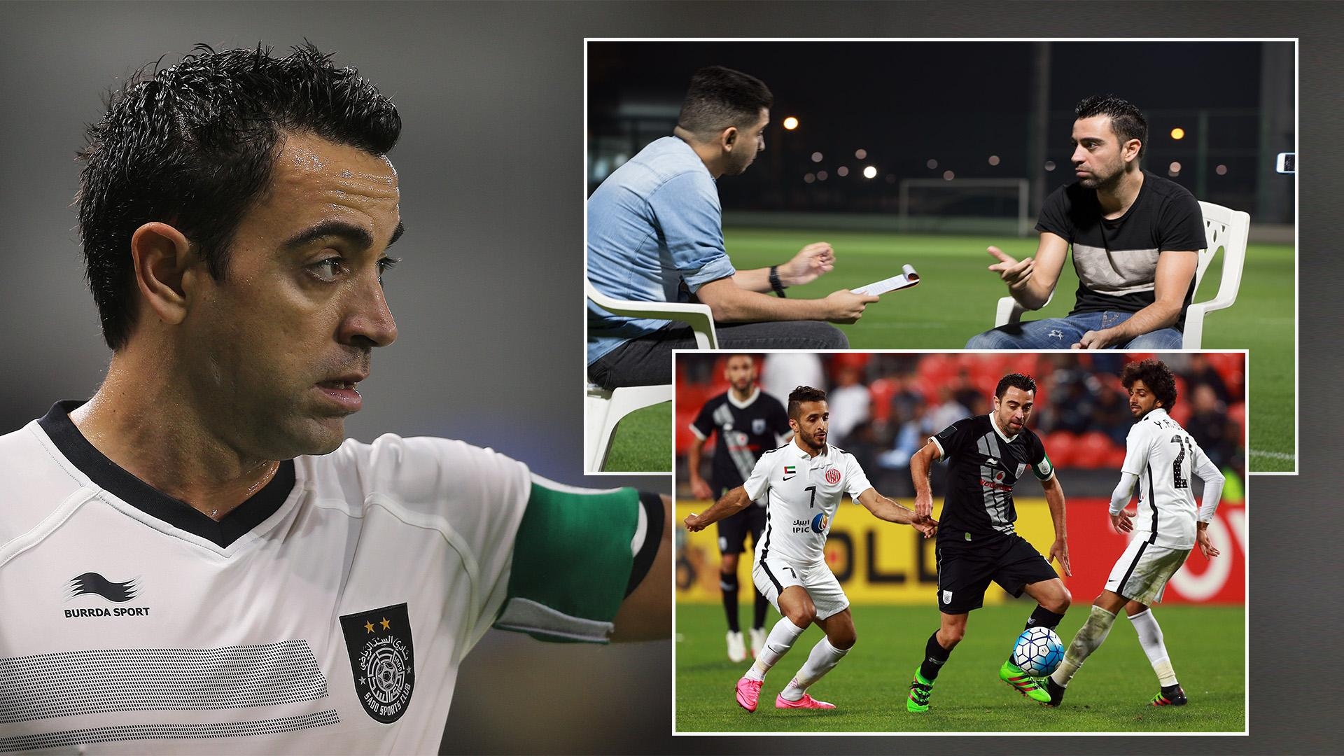 1920x1080 Footballing legend Xavi: Arab footballers are great and promising, Desktop